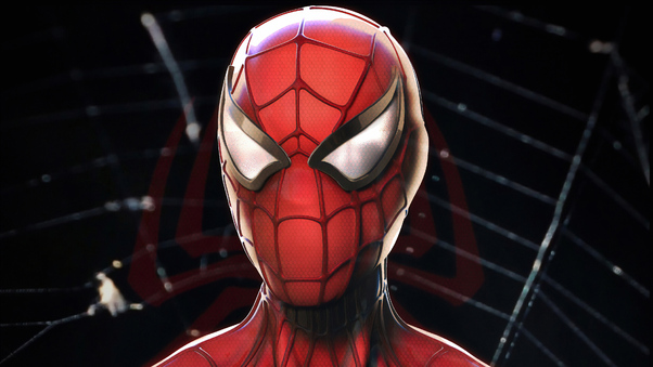 Spiderman 4k Closeup Wallpaper