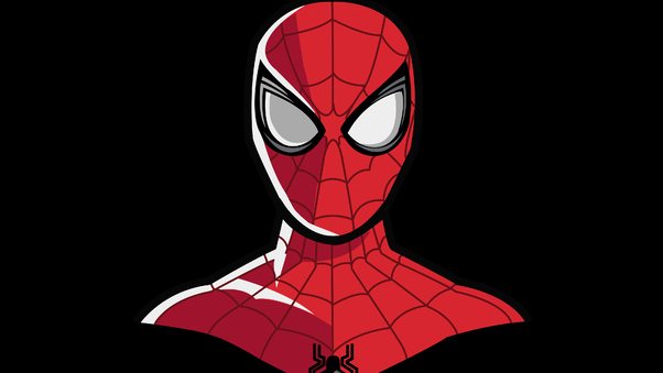 Spiderman 4k Minimal Wallpaper