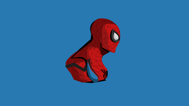 Spiderman 4k Minimalism Wallpaper