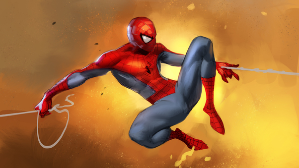 Spiderman 4k New Digital Artwork Wallpaper