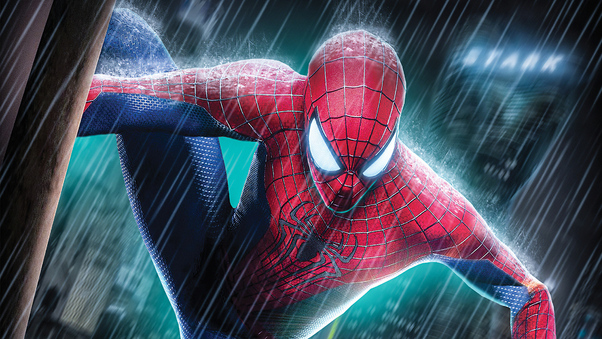 Spiderman 4k Rain Wallpaper