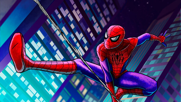 Spiderman 4kArt Wallpaper