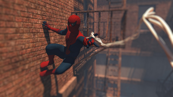 Spiderman 5k Digital Art Wallpaper