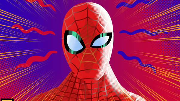 Spiderman Abstract Art 4k Wallpaper