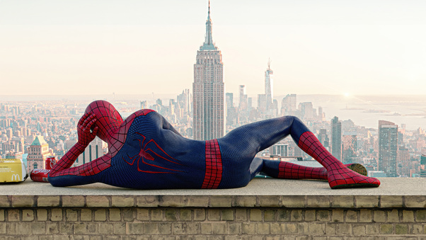 Spiderman Aint Going Home Nyc Wallpaper