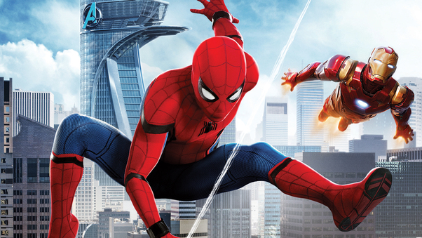 Spiderman And Iron Man 4k Wallpaper