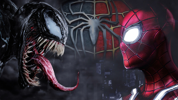 Spiderman And Venom 4k Wallpaper
