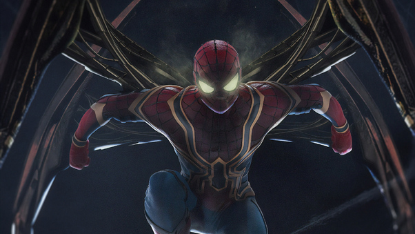 Spiderman Anti Alert Suit Wallpaper