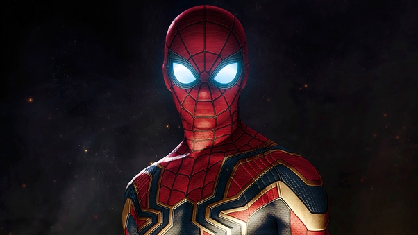 Spiderman Avengers Infinity War Suit Wallpaper