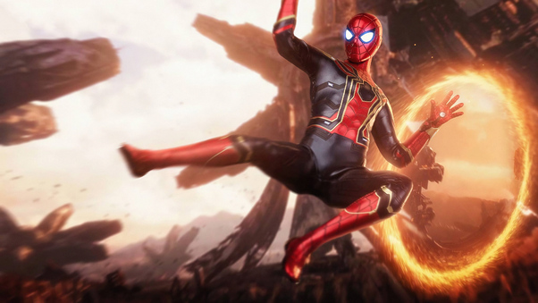 Spiderman Avengers Infinitywar Wallpaper