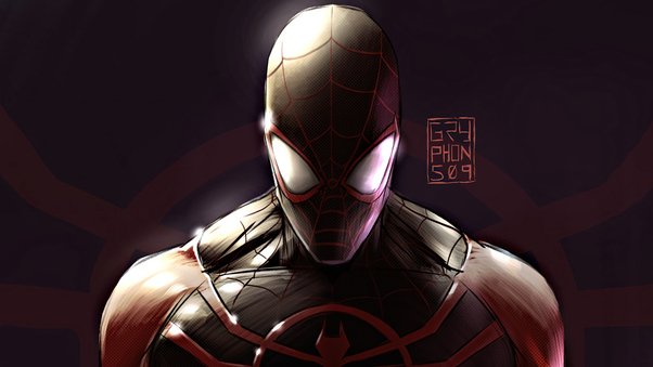 Spiderman Back In Black 4k Wallpaper