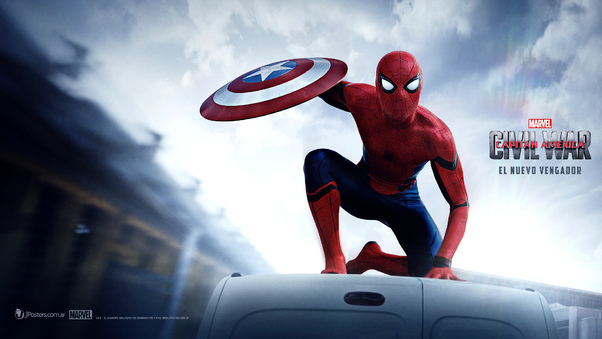 Spiderman Captain America Civil War Wallpaper