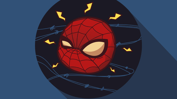 Spiderman Chibi Marvel Heroes Wallpaper