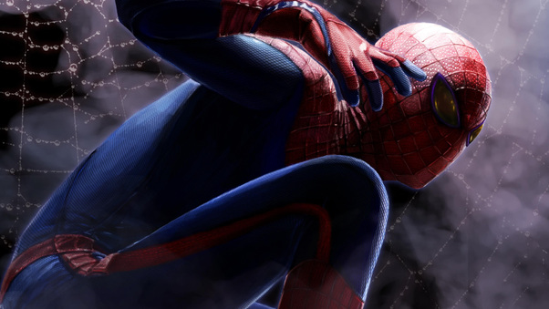 Spiderman Closeup Art 4k Wallpaper