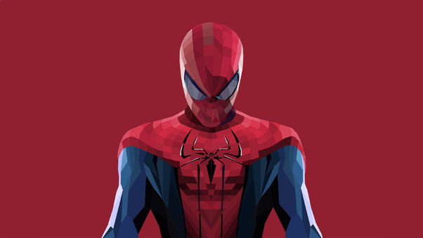 Spiderman Closeup Artworks Wallpaper