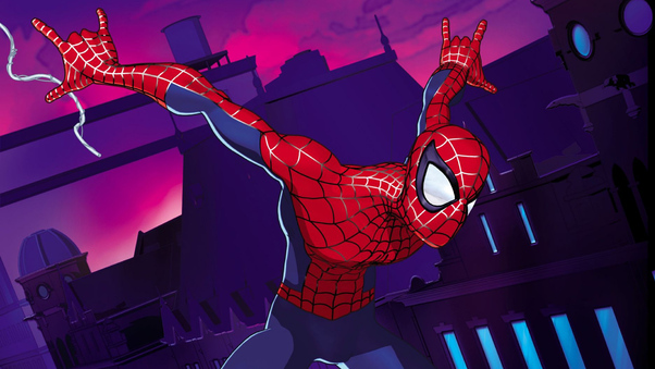 Spiderman Colorful Art Wallpaper