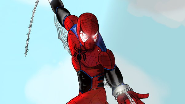 Spiderman Comic Arts Wallpaper
