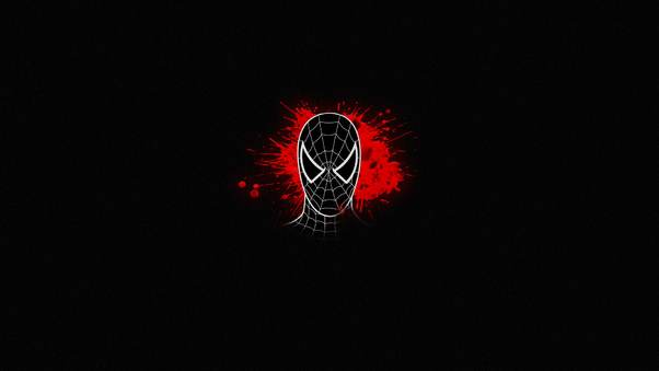 Spiderman Comic Minimalism Wallpaper