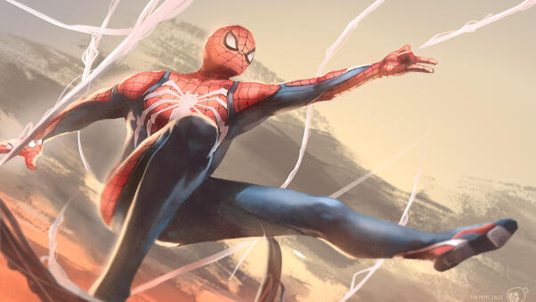 Spiderman Coming Wallpaper