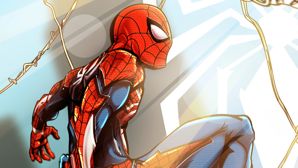 Spiderman Cover Art Wallpaper