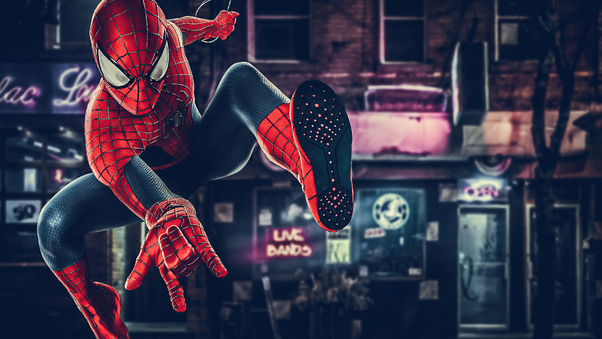 Spiderman Dc Heroes 4k Wallpaper