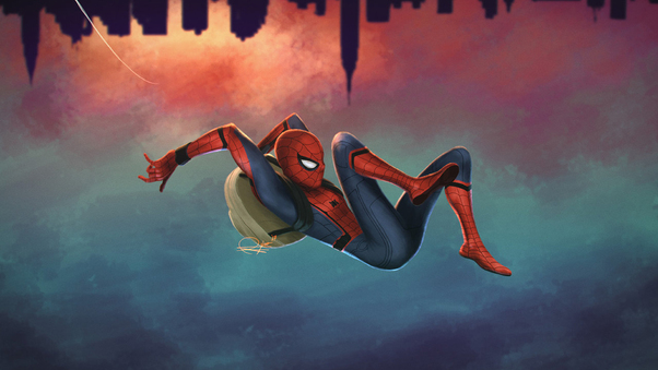 Spiderman Digital Arts Wallpaper