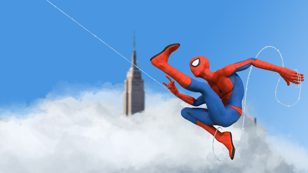 Spiderman Empire State Wallpaper