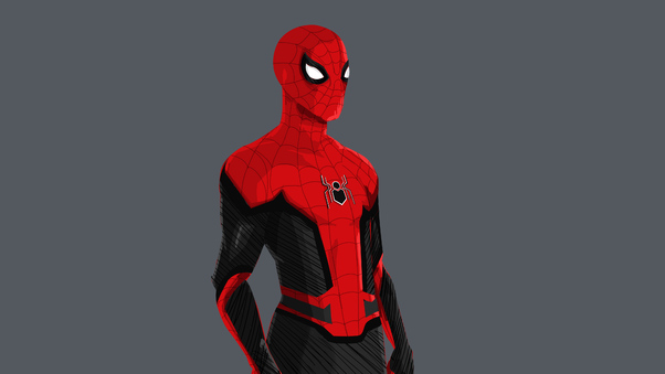 Spiderman Far From Home Fan Art 4k Wallpaper