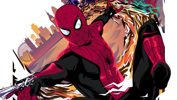 Spiderman Far From Home New Wallpaper
