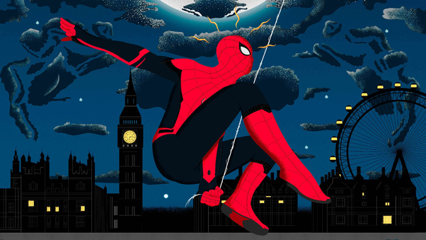 Spiderman Far Fromhome 4k Art Wallpaper