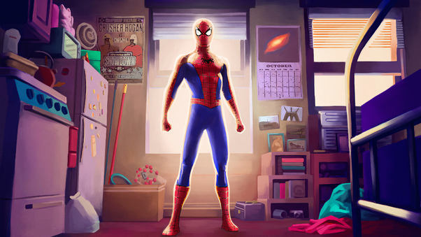Spiderman Game Art4k Wallpaper
