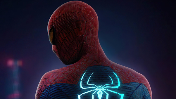 Spiderman Glowing Suit Wallpaper