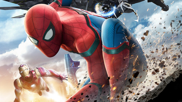 Spiderman Homecoming 2017 Movie Wallpaper