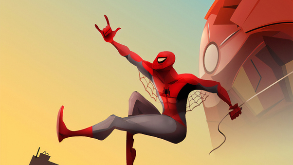Spiderman Homecoming Arts Wallpaper