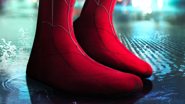 Spiderman Homecoming Boots 4k Wallpaper