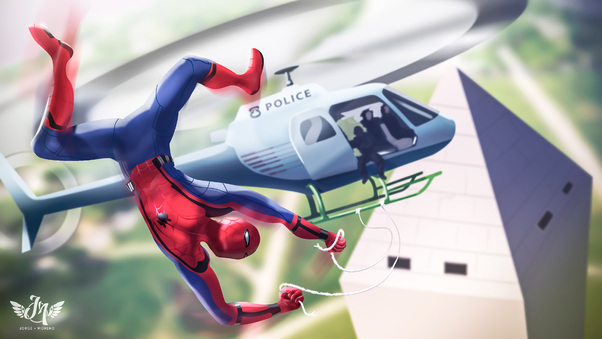 Spiderman Homecoming Fan Art 4k Wallpaper