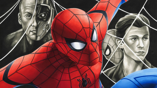 Spiderman Homecoming Fanart 4k Wallpaper