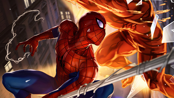 Spiderman Hurry Wallpaper