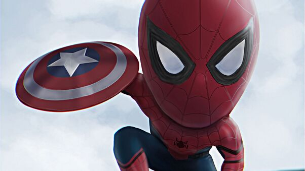 Spiderman In Civil War Wallpaper