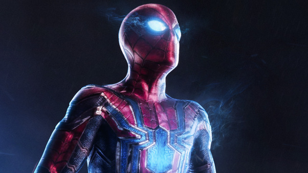 Spiderman Infinity War 4k Art Wallpaper