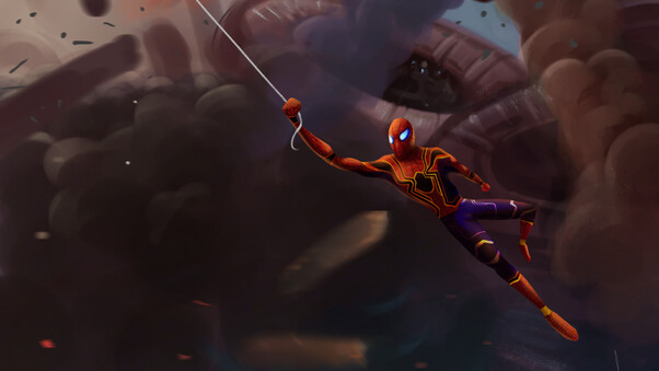 Spiderman Infinity War Wallpaper