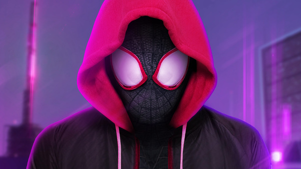 SpiderMan Into The Spider Verse 2018 Digital Artwork Wallpaper