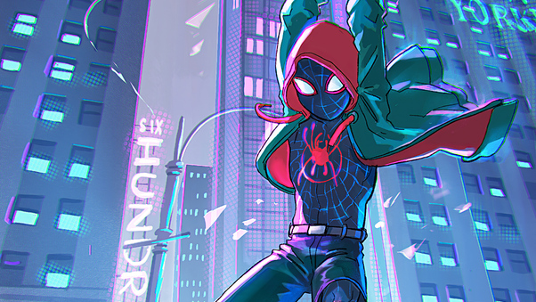 Spiderman Into The Spider Verse 4k 2019 Wallpaper