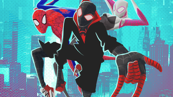 SpiderMan Into The Spider Verse 4k New Artwork Wallpaper