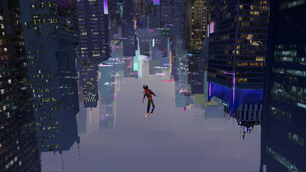 Spiderman Into The Spider Verse Art 4k Wallpaper