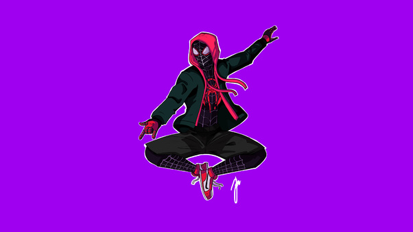 Spiderman Into The Spider Verse Movie 4k Artwork 2018 Wallpaper