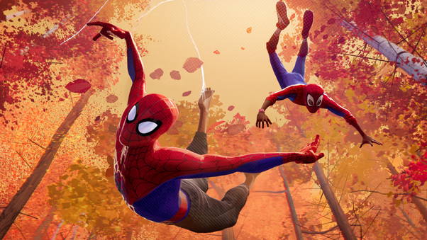 SpiderMan Into The Spider Verse Movie 4k Wallpaper