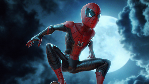 SpiderMan Into The Spider Verse Movie Digital Artwork 2018 Wallpaper