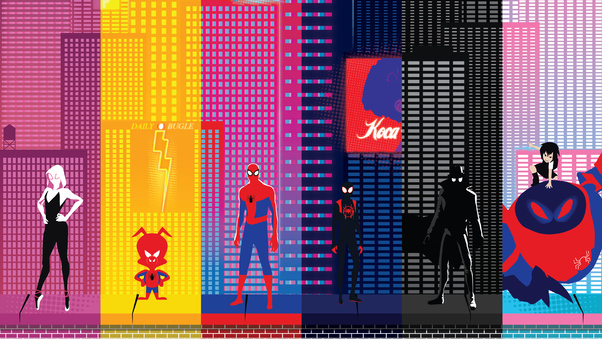 SpiderMan Into The Spider Verse New Poster 2019 Wallpaper