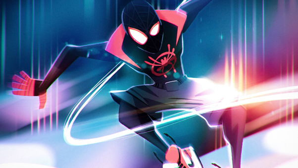 Spiderman Into The Spiderverse Illustration Character Design Wallpaper